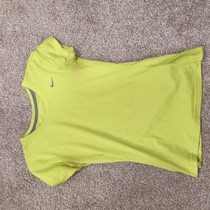 Yellow Nike shirt
